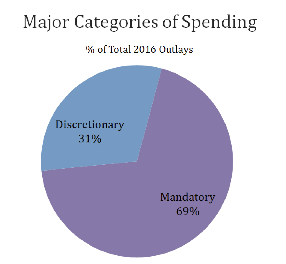 Major categories of spending