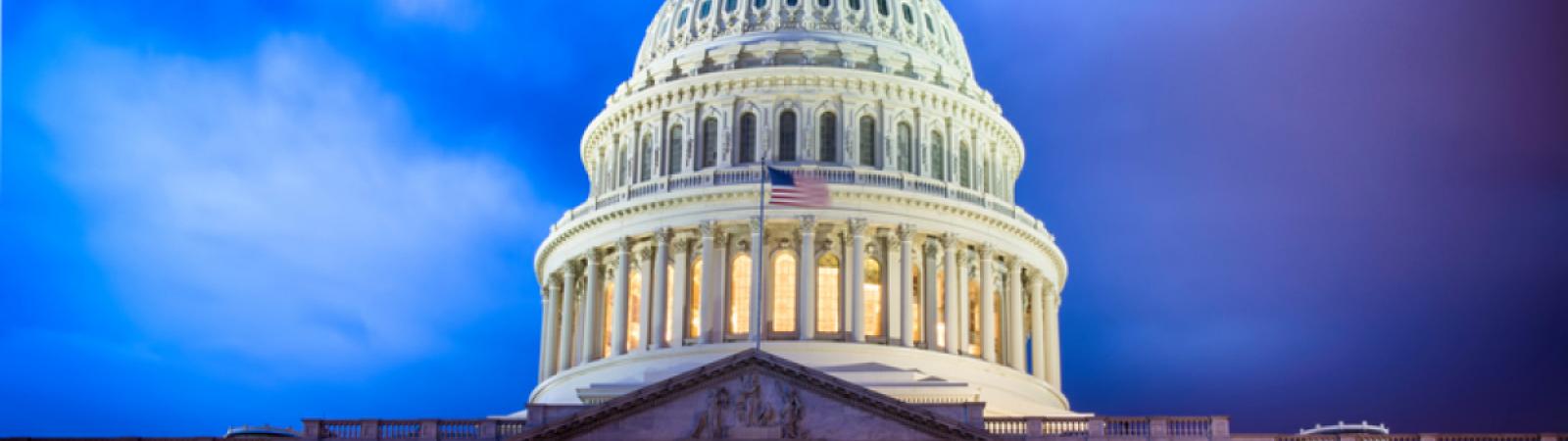 U.S. Capitol Building at Twighlight